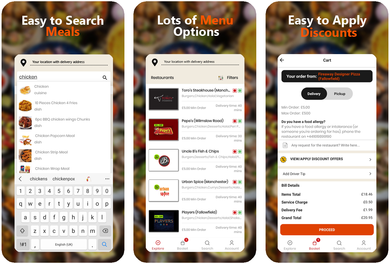 Fresh Eats Food Delivery App